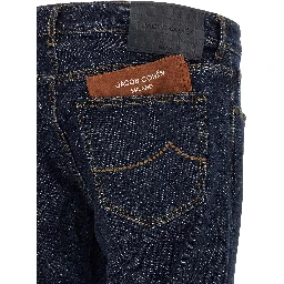 Blue Cotton Slim Fit Jeans
