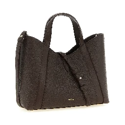 Brown Calfskin Tote Bag