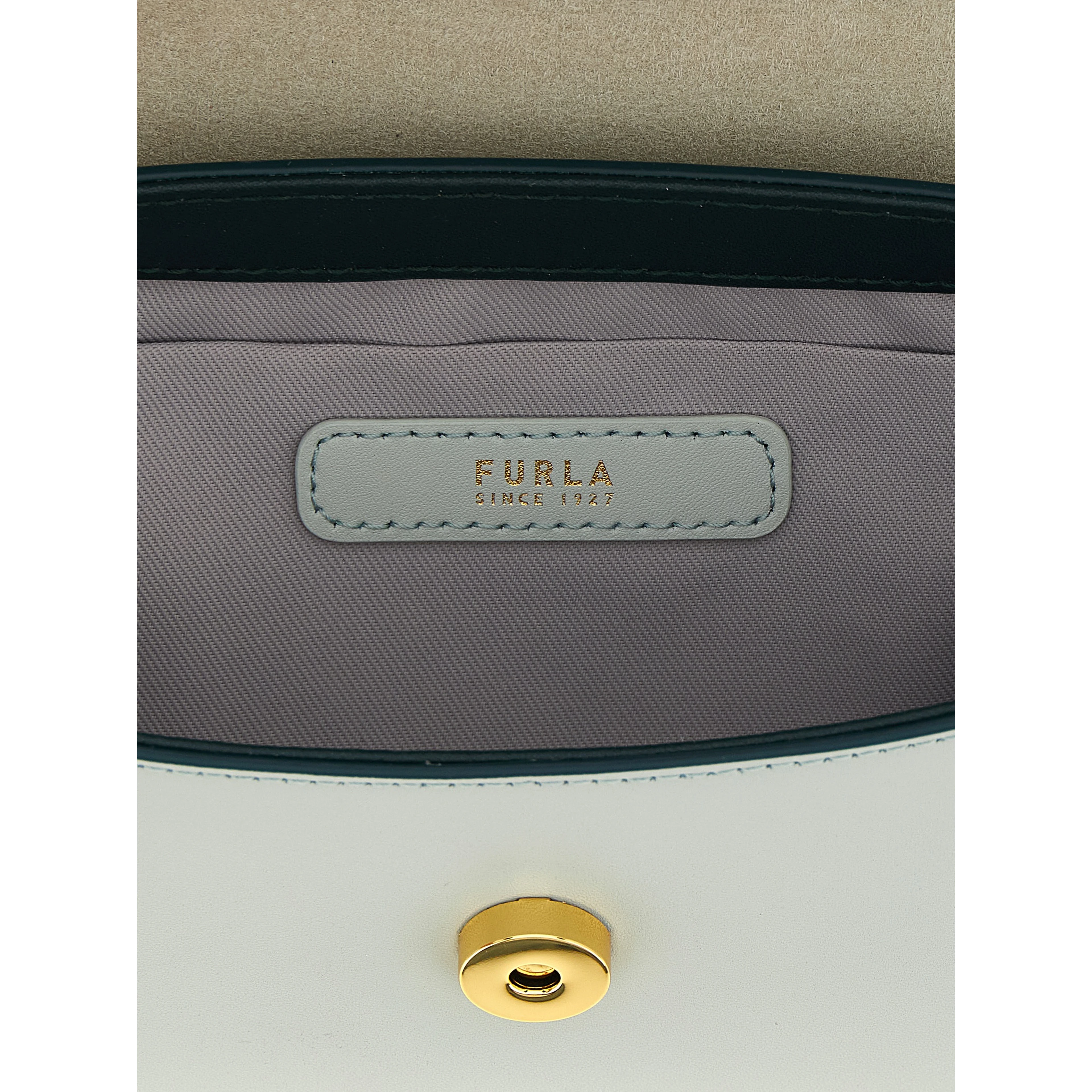 Bicolor Calfskin Handbag