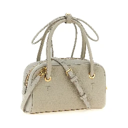Gray Calfskin Handbag