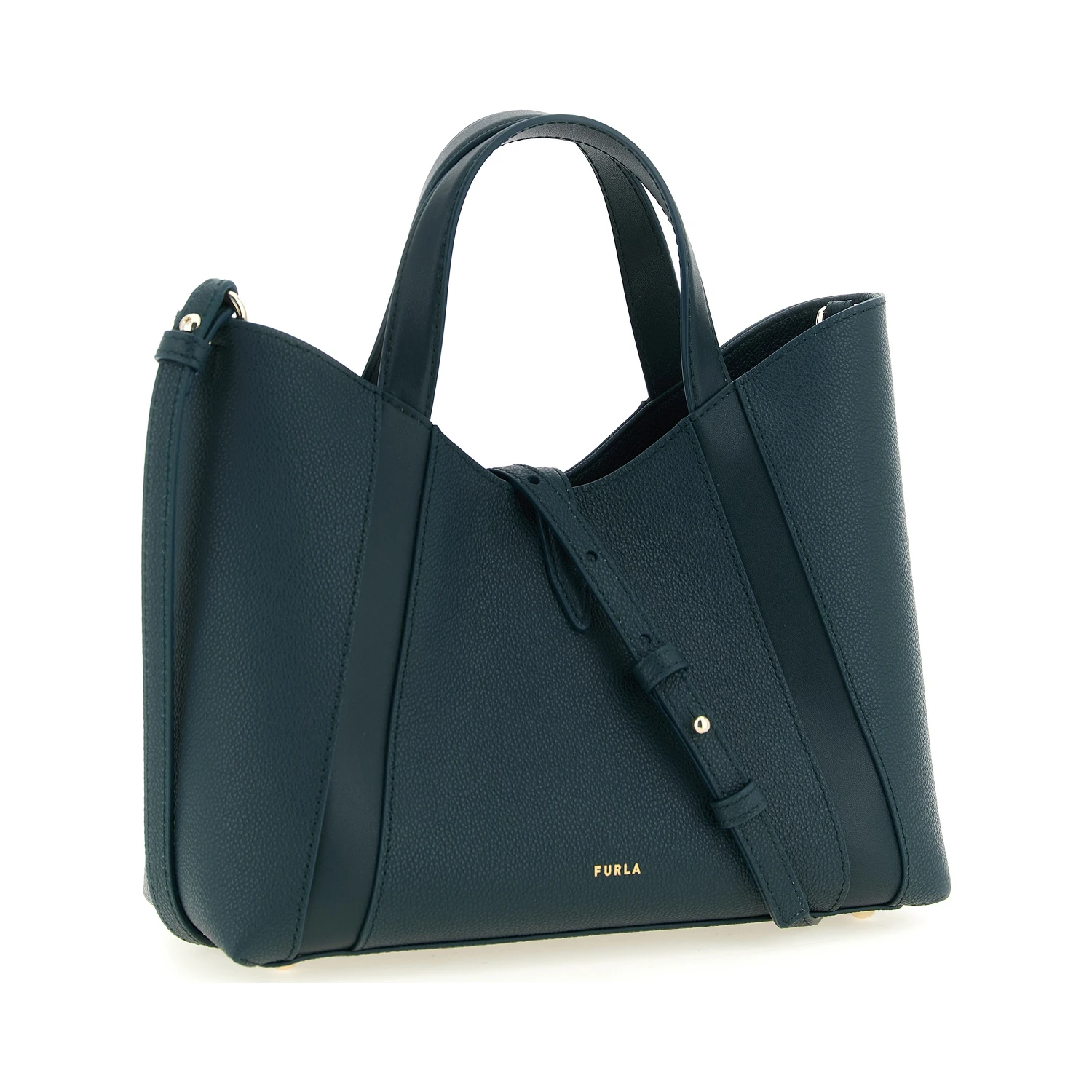 Bicolor Calfskin Tote Bag