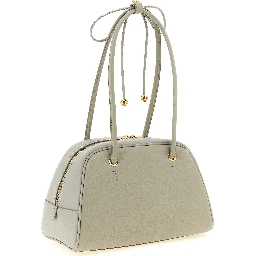 Gray Calfskin Handbag