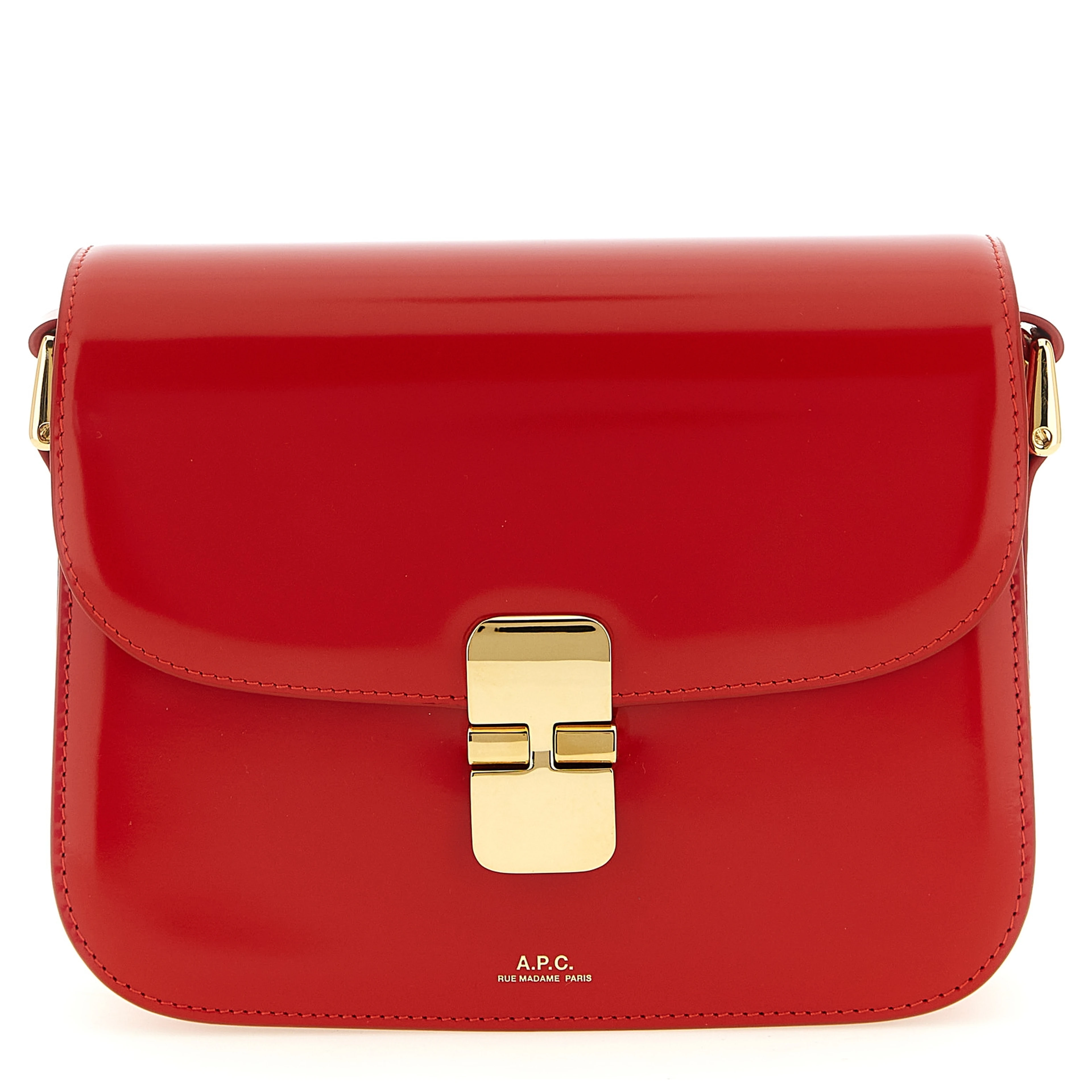 Multicolor Cowhide Crossbody Bag