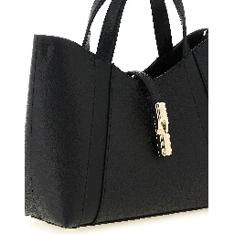 Black Calfskin Tote Bag
