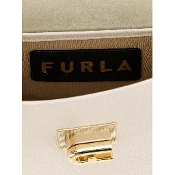 White Calfskin Crossbody Bag