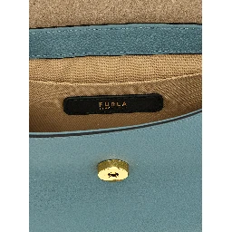 Blue Calfskin Handbag