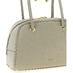 Gray Calfskin Handbag