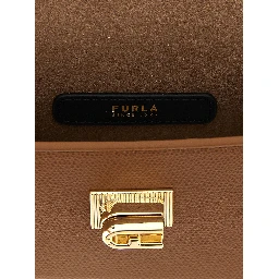 Brown Calfskin Crossbody Bag