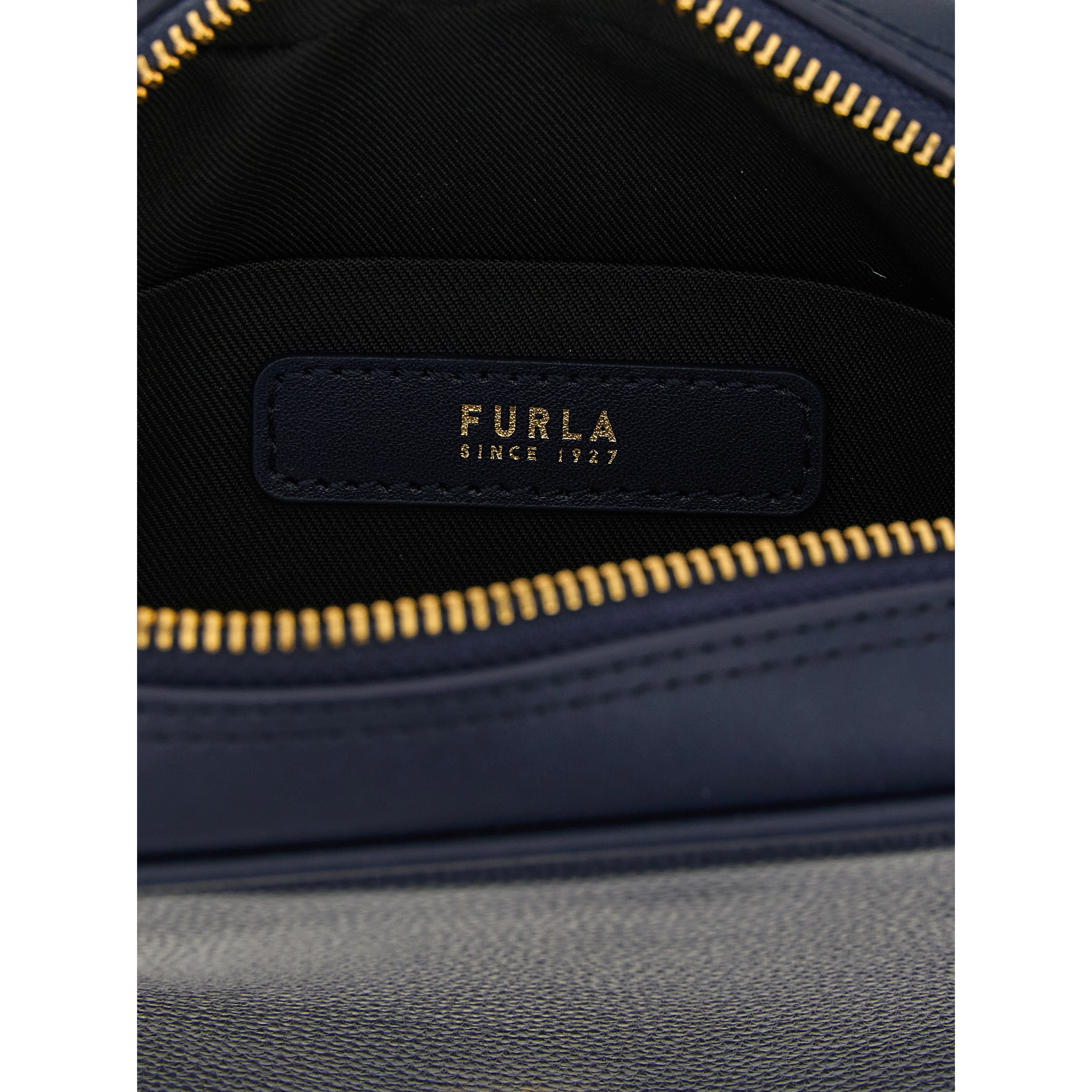 Blue Calfskin Handbag