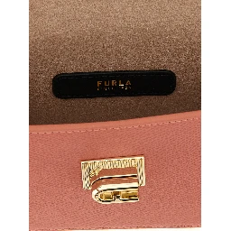 Multicolor Calfskin Crossbody Bag