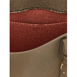 Gray Calfskin Tote Bag
