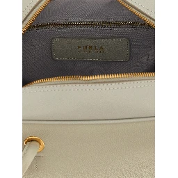 Gray Calfskin Handbag