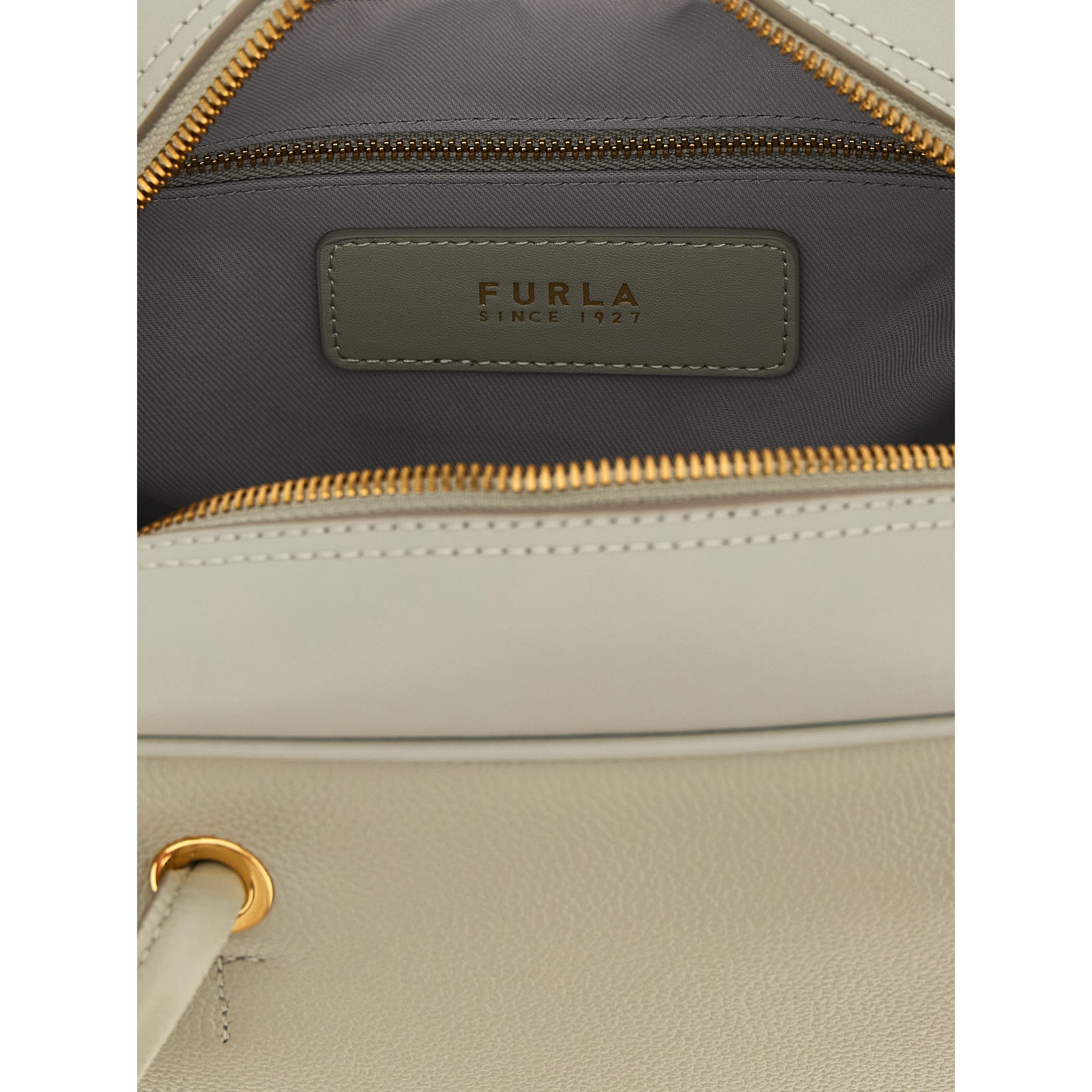Gray Calfskin Handbag
