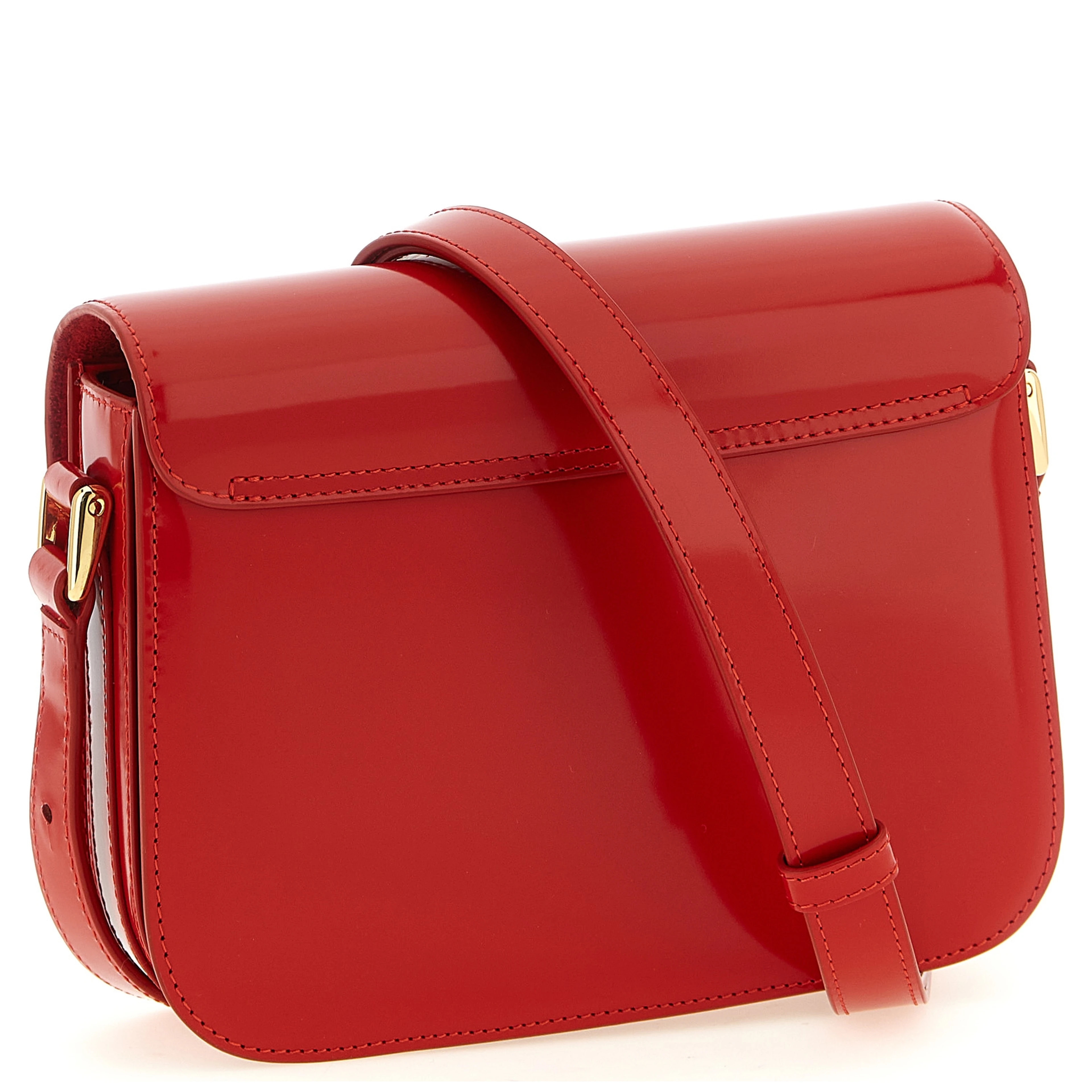 Multicolor Cowhide Crossbody Bag