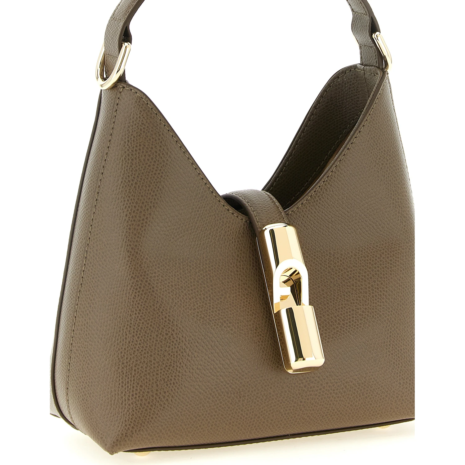 Bicolor Calfskin Handbag