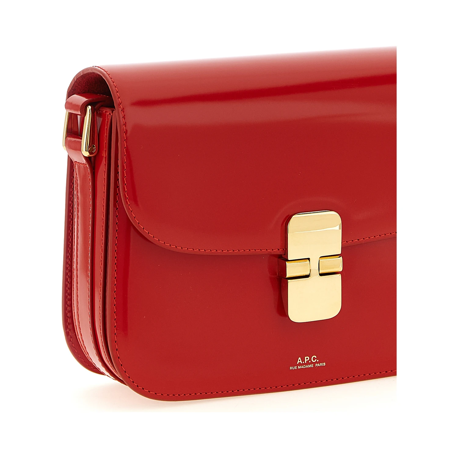 Multicolor Cowhide Crossbody Bag