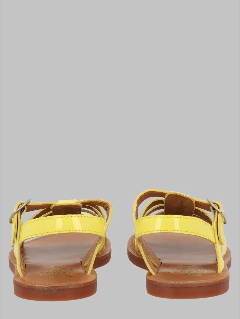PLAGETTE STRAP VERNIS