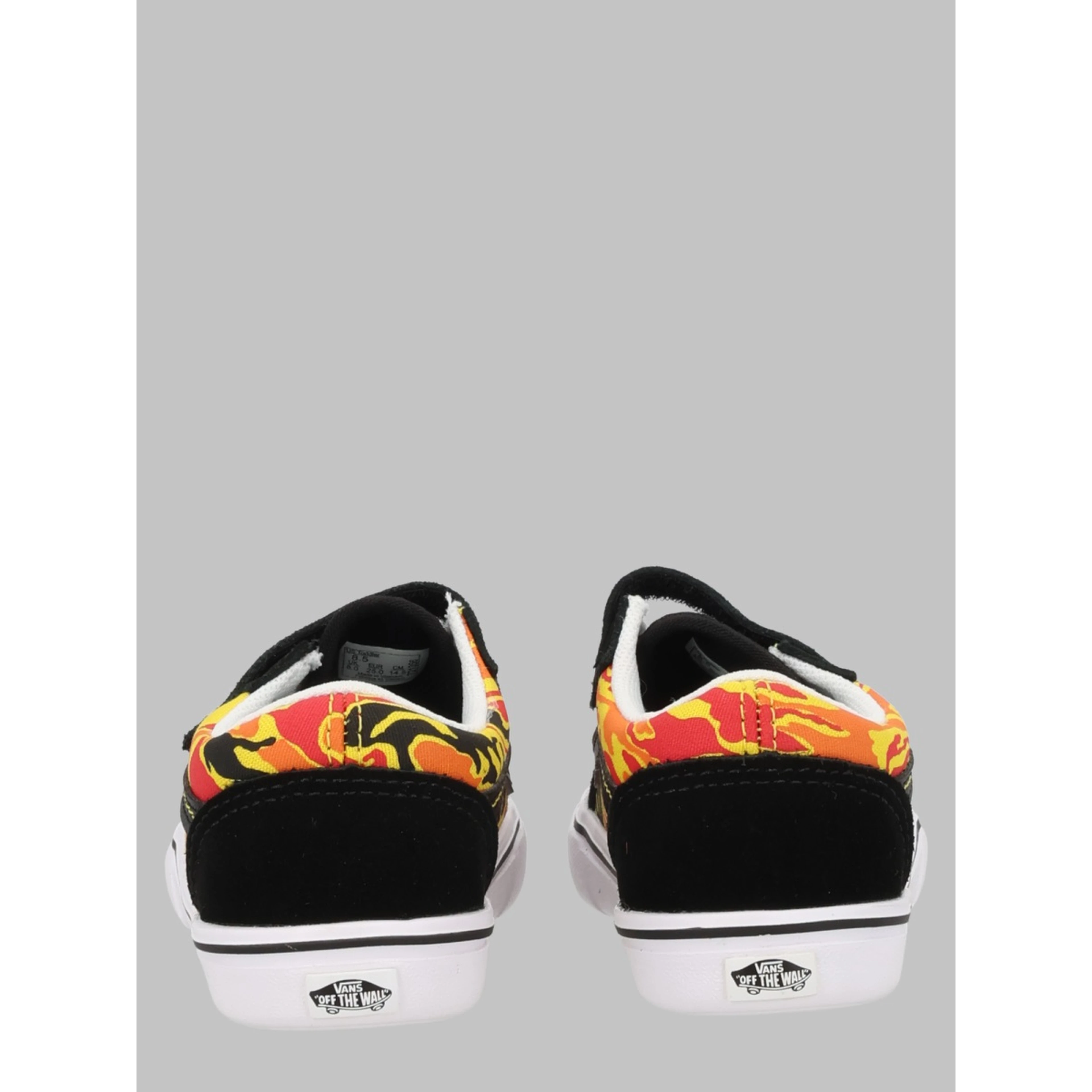 TD COMFYCUSH OLD SKOOL V (FLAME CAMO) BLK/TRUE WHT