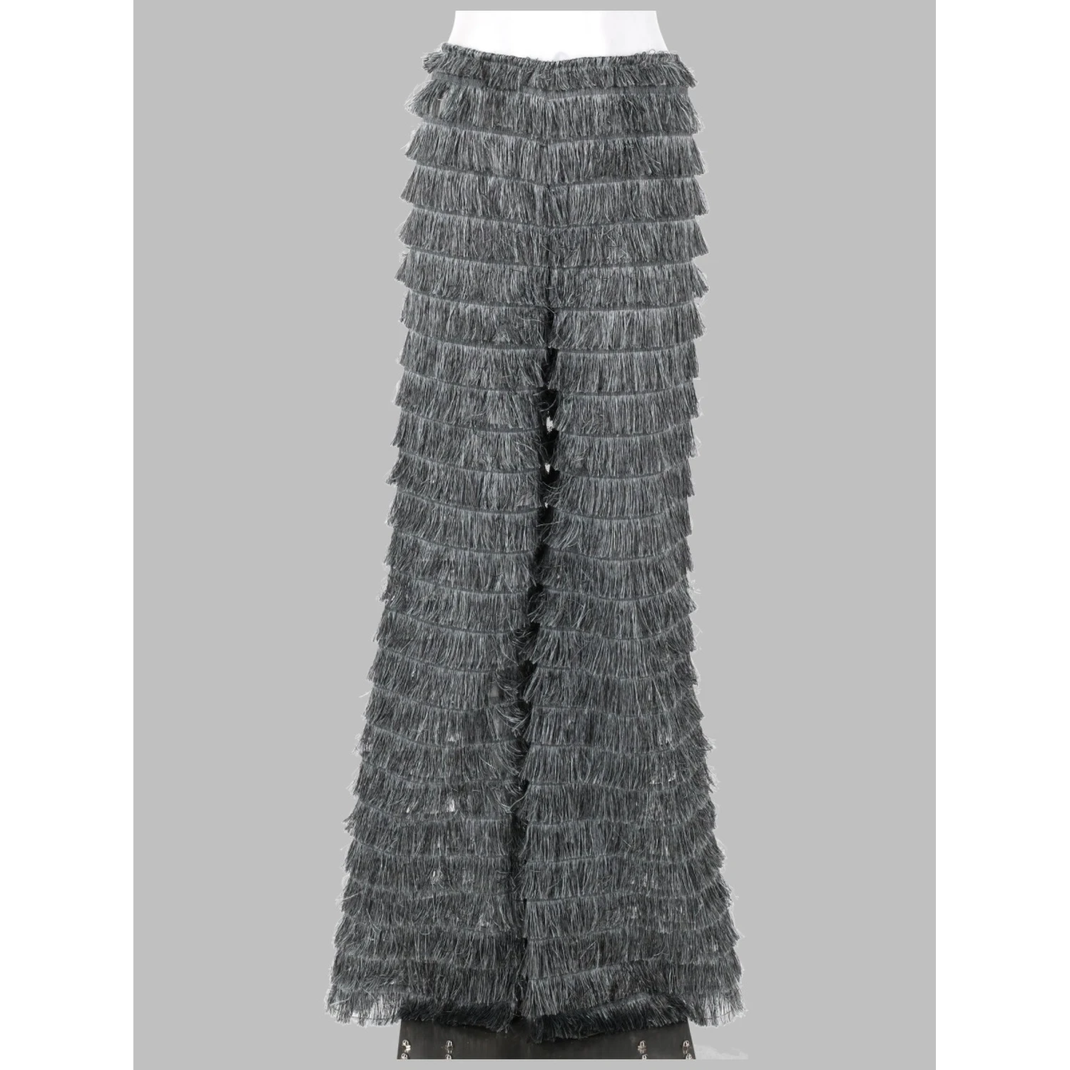 fringes fil coupé trousers