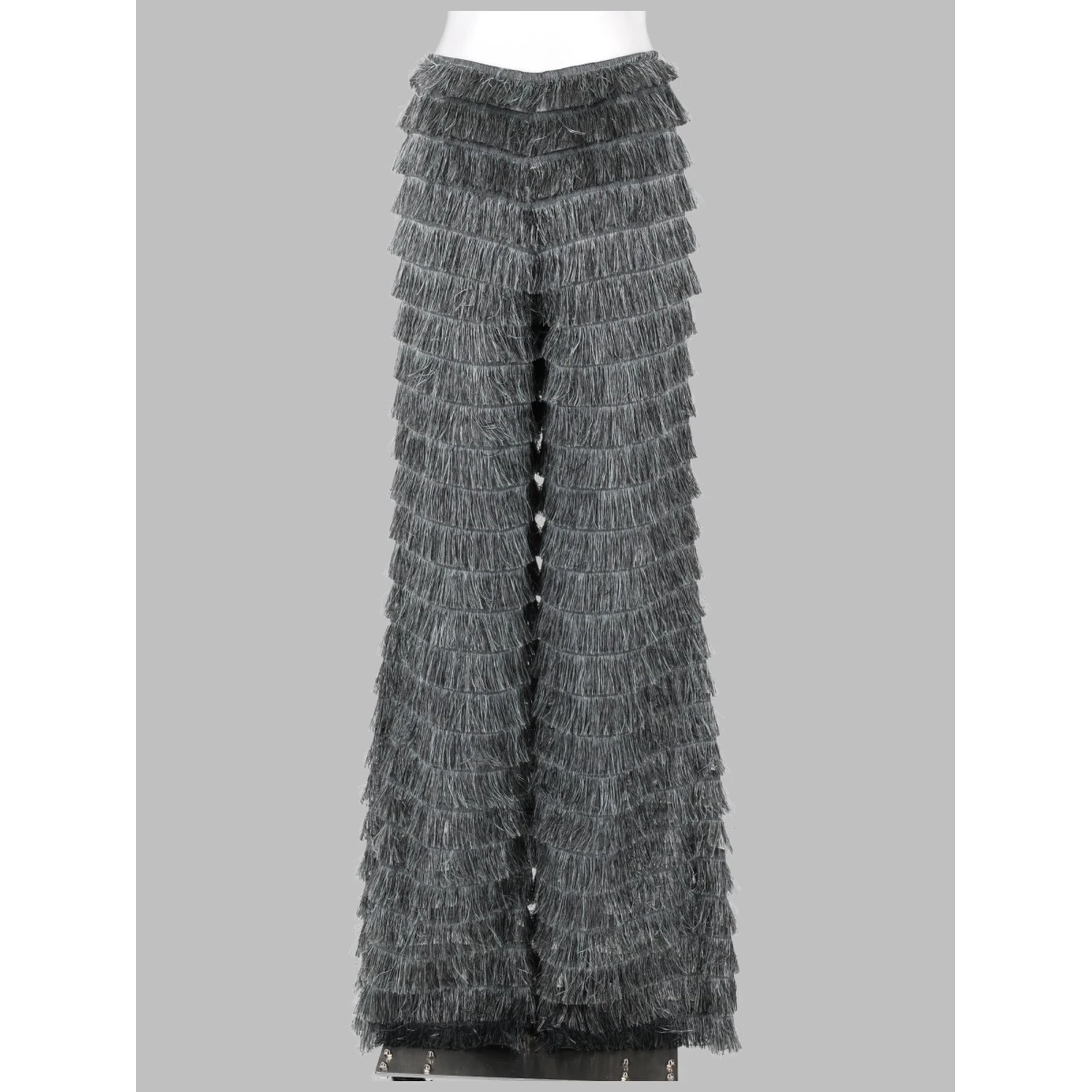 fringes fil coupé trousers