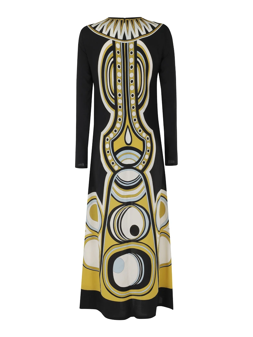 LONG SLEEVE SWING DRESS