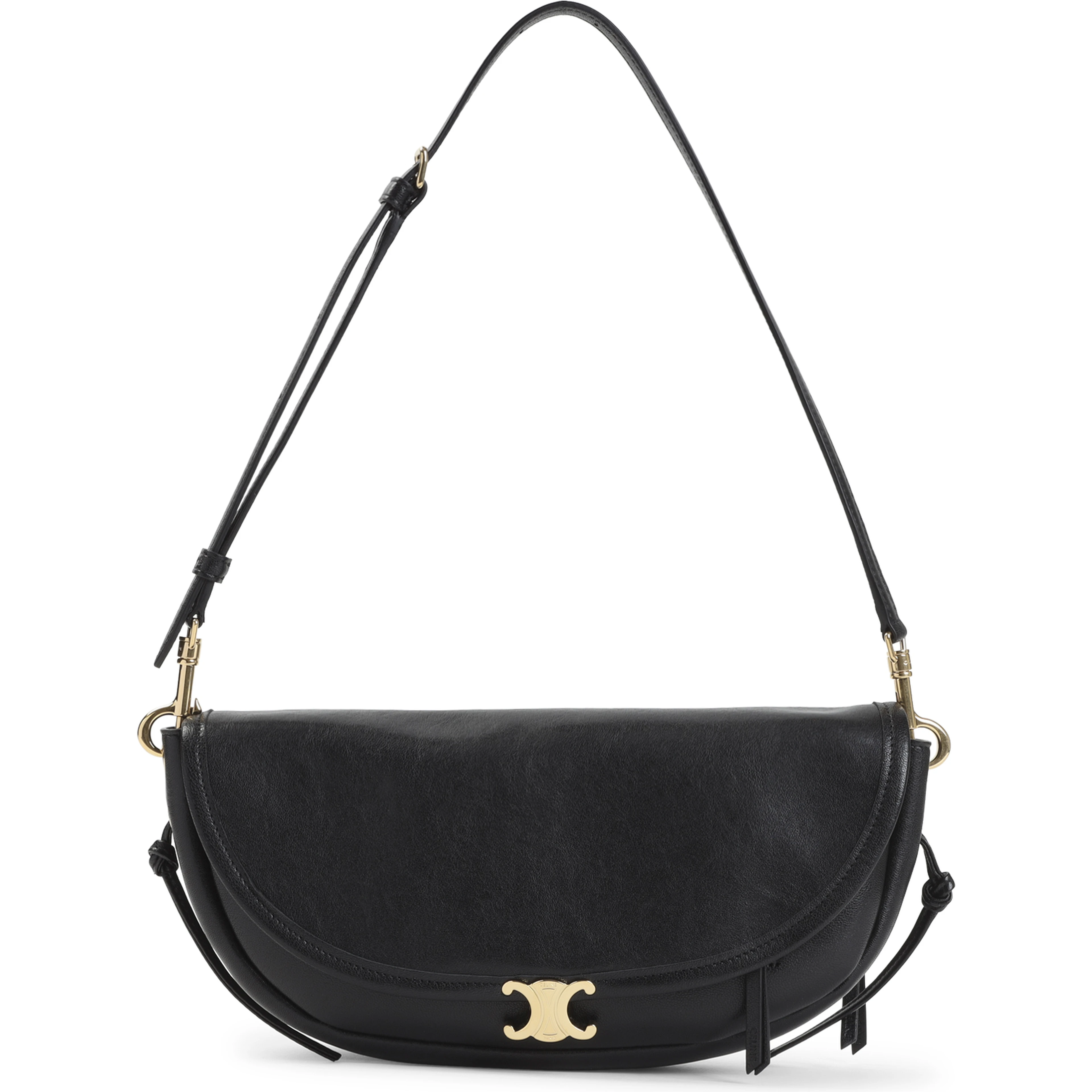 Celine Small Halfmoon Triomphe