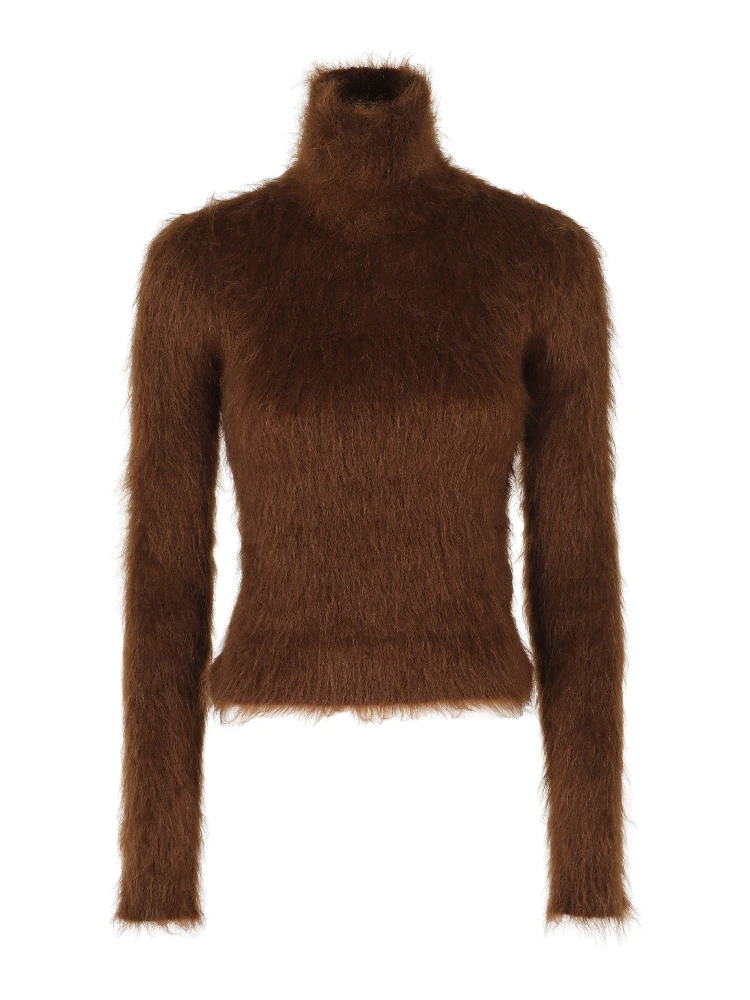 SLIM FIT POLO NECK JUMPER