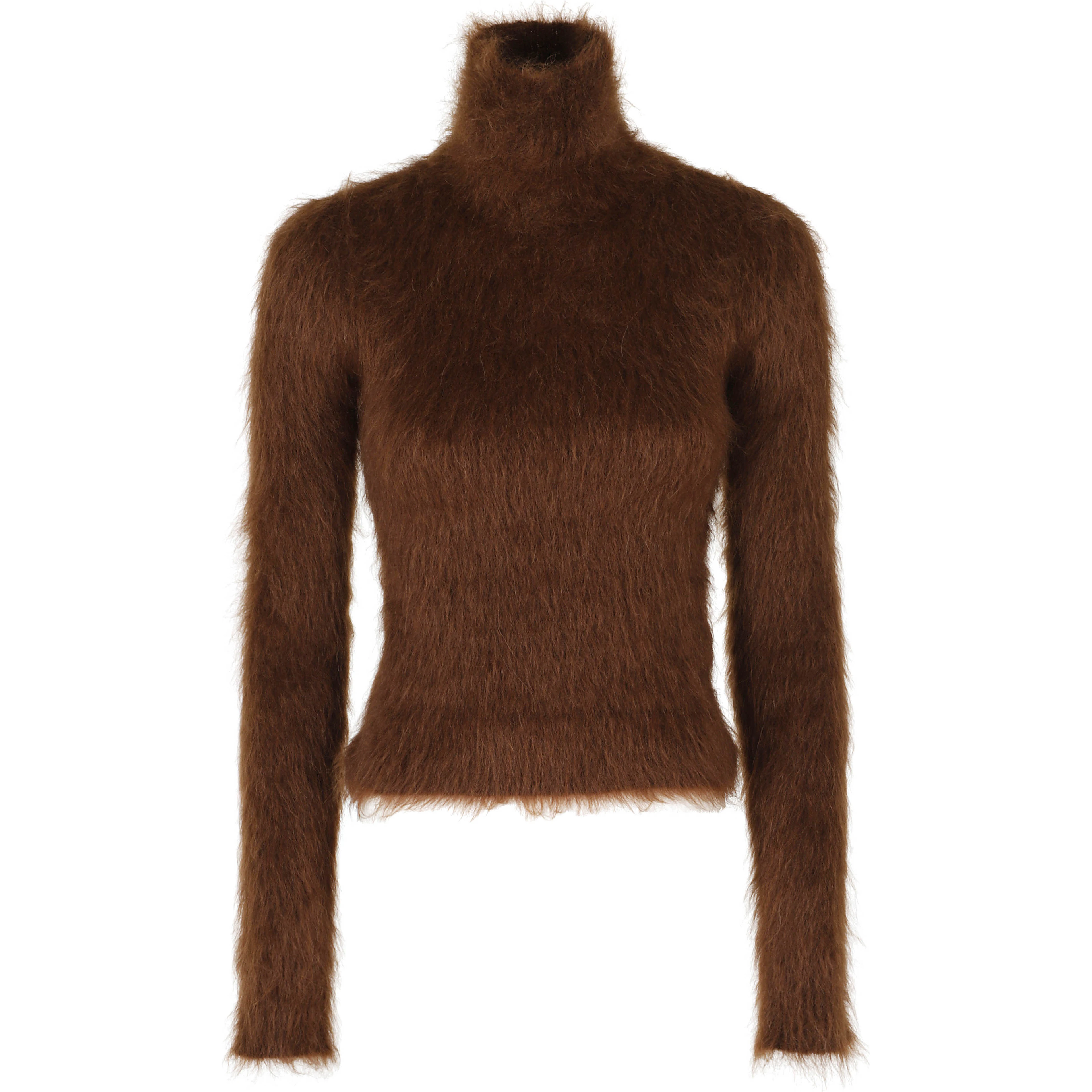 SLIM FIT POLO NECK JUMPER