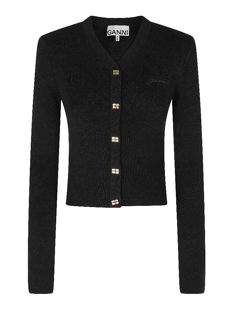 MINI RIBBED MERINO CARDIGAN