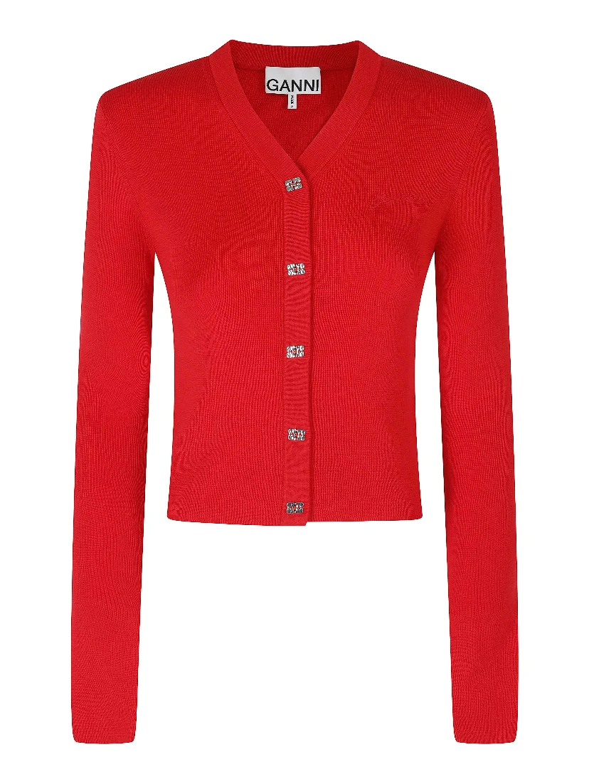 MINI RIBBED MERINO CARDIGAN