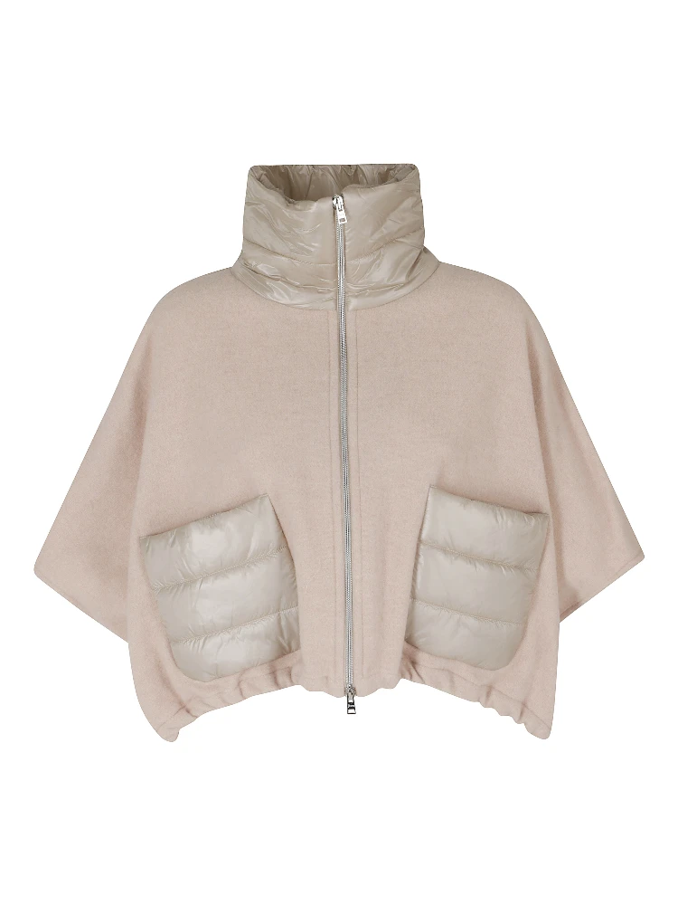 PONCHO CORTO CON DETTAGLI