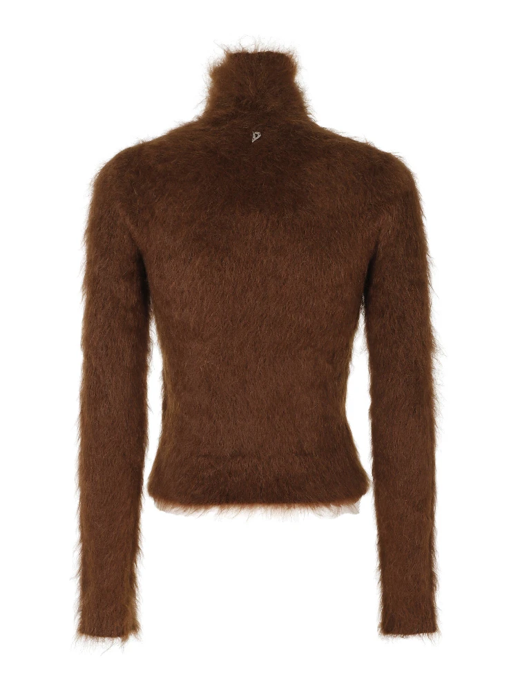 SLIM FIT POLO NECK JUMPER alternative