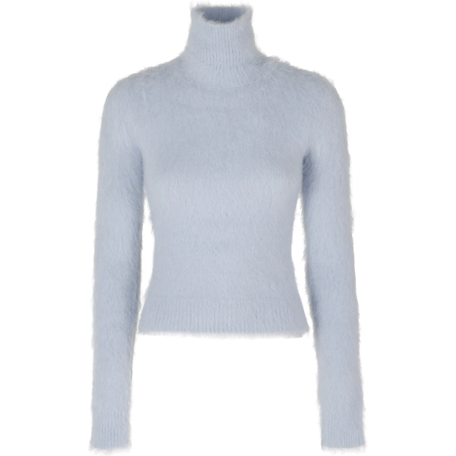 SLIM FIT POLO NECK JUMPER