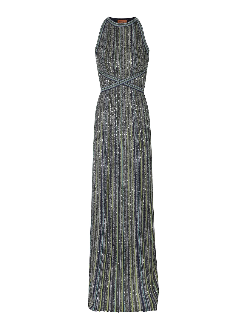 SLEEVELESS LONG DRESS