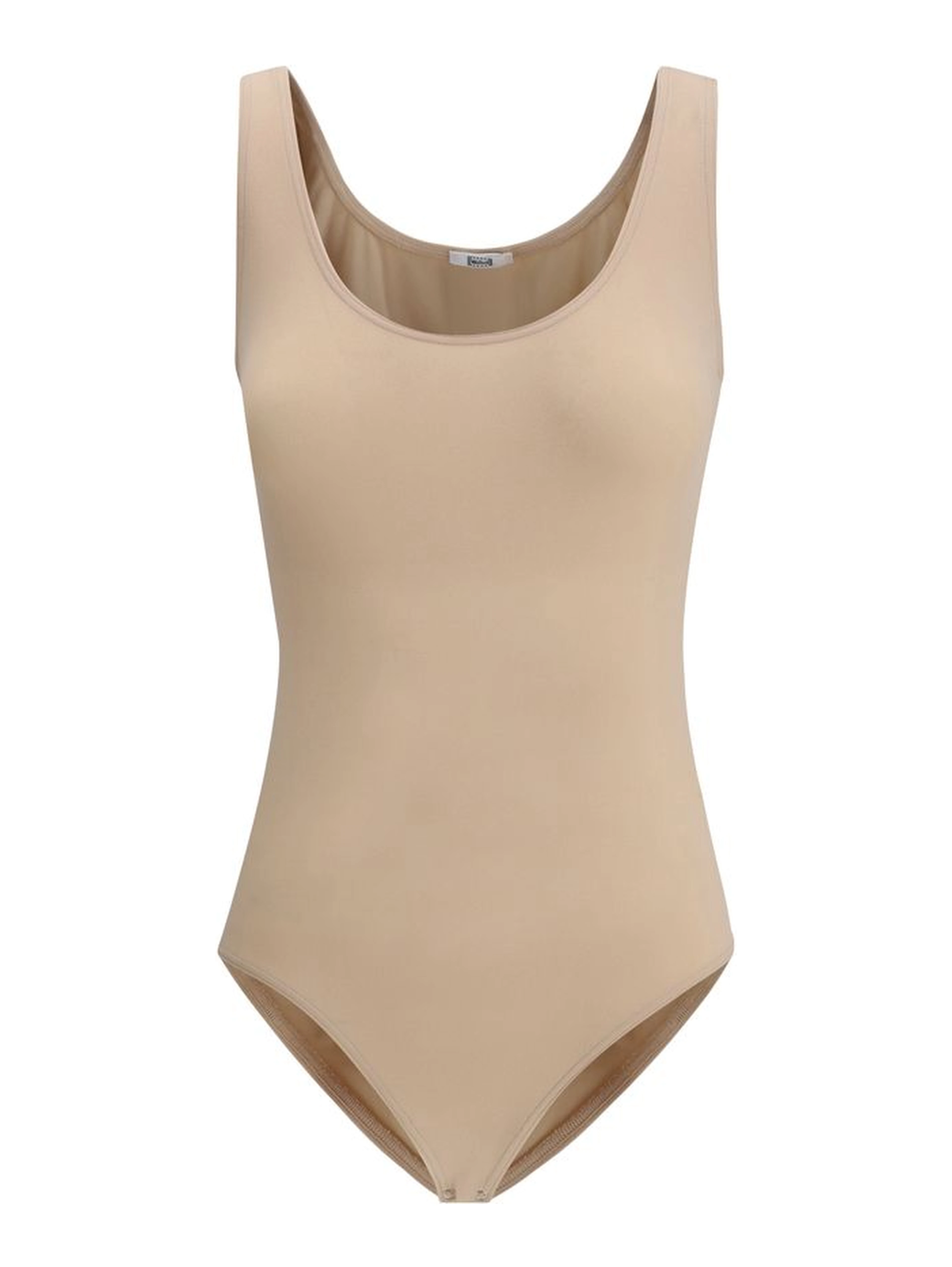 Beige Polyamide Bodysuit