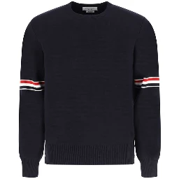 Blue Cotton Sweatshirt