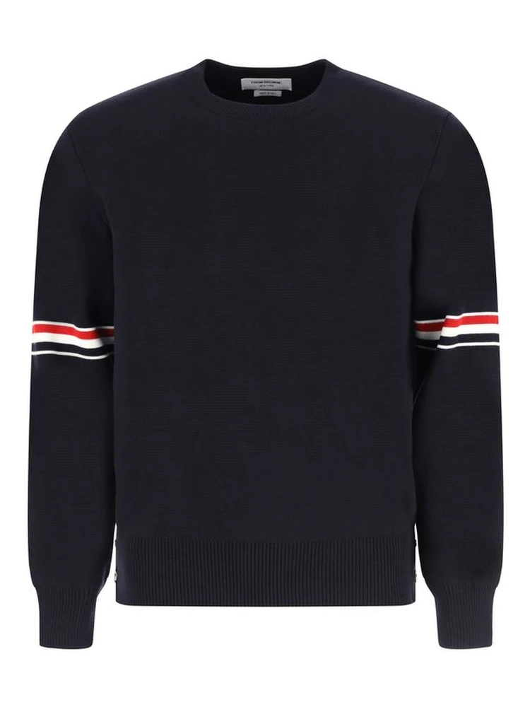 Blue Cotton Sweatshirt