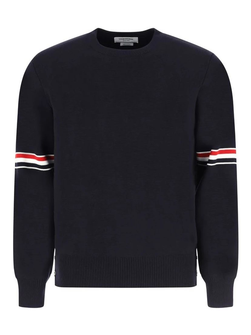 Blue Cotton Sweatshirt