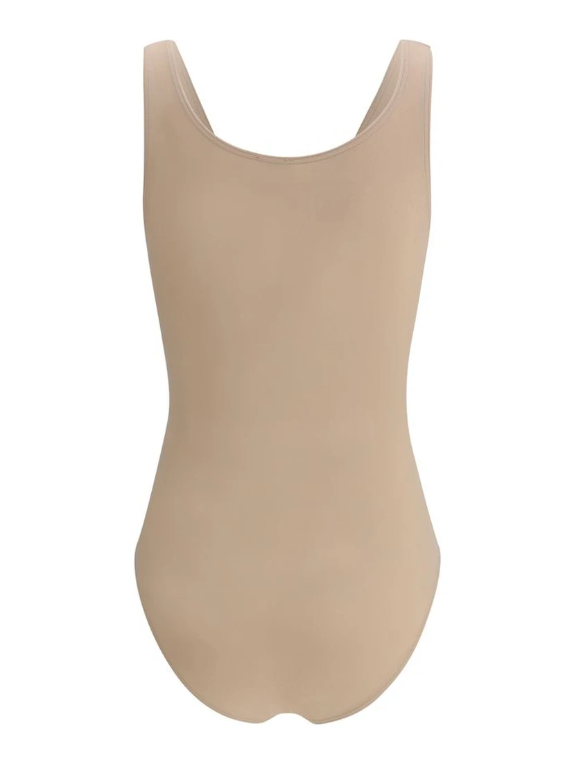 Beige Polyamide Bodysuit