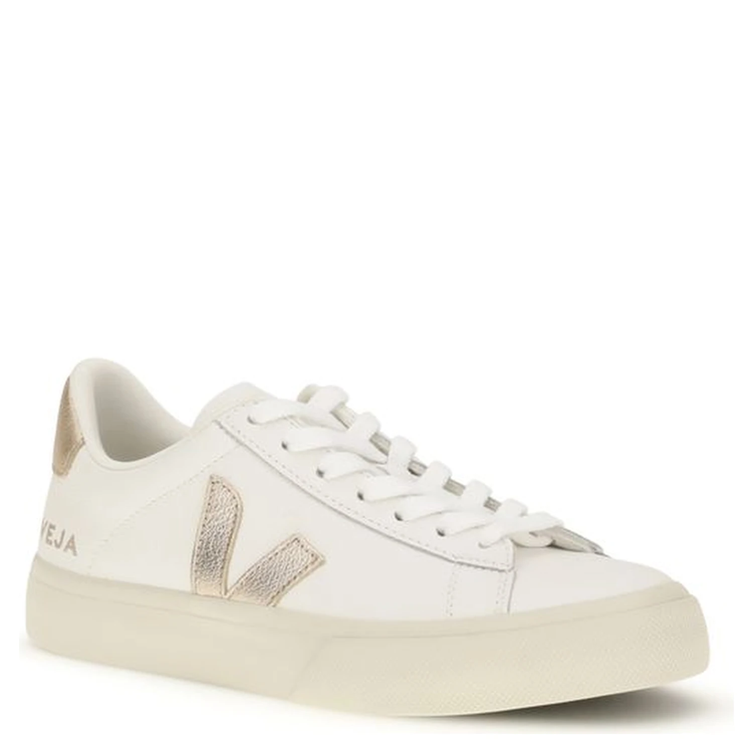 White Calf Leather Bos Taurus Low Top Sneakers