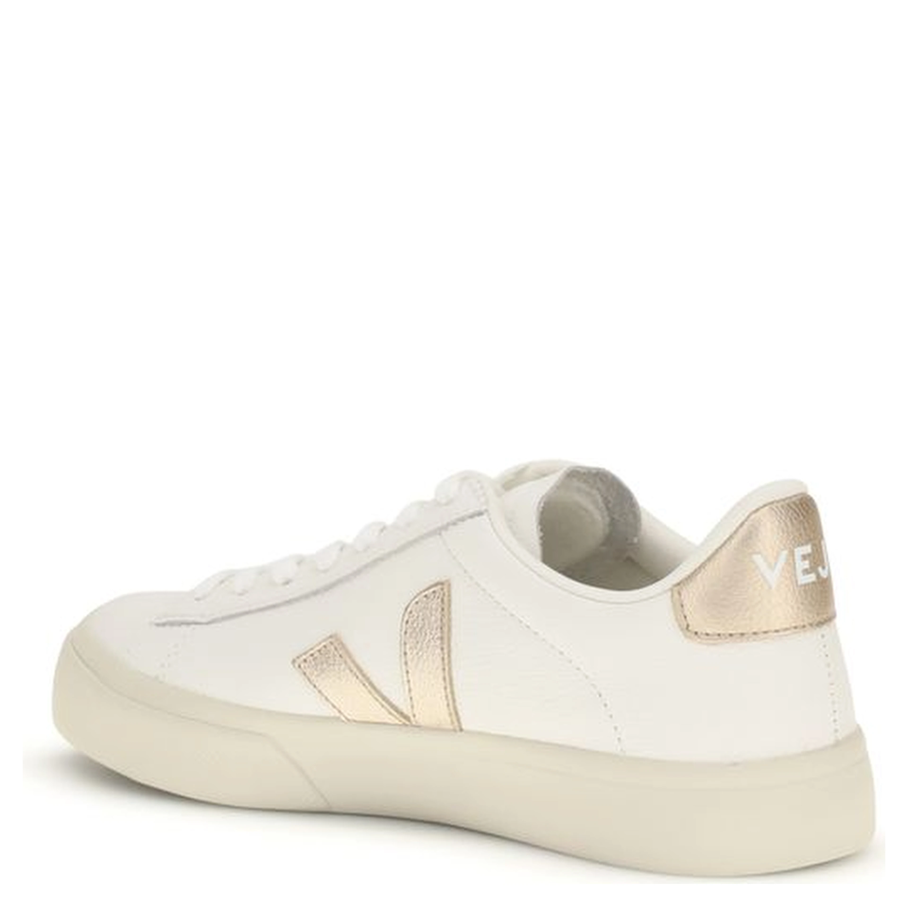 White Calf Leather Bos Taurus Low Top Sneakers