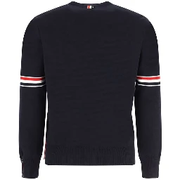 Blue Cotton Sweatshirt