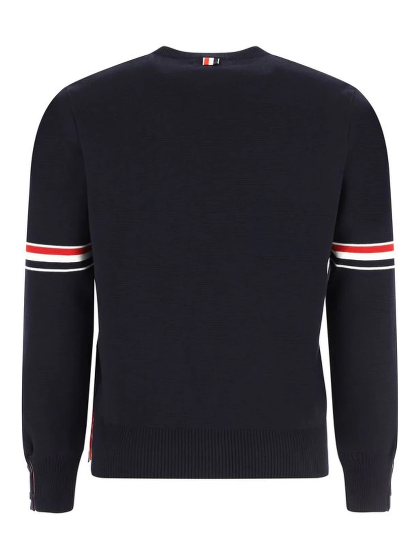 Blue Cotton Sweatshirt