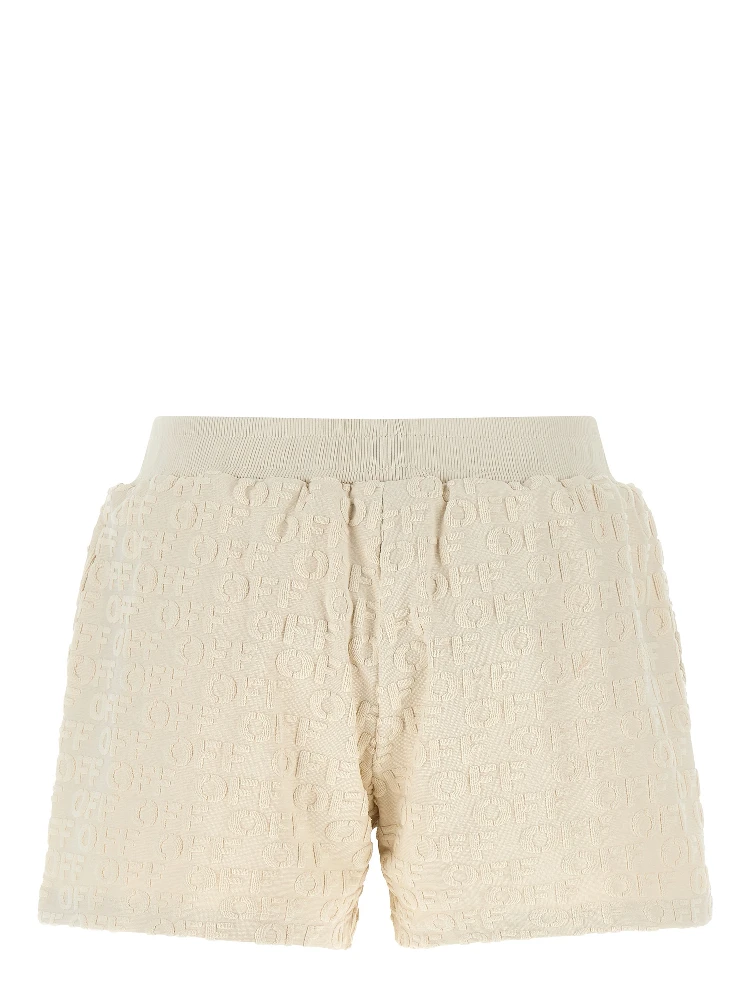 Beige Cotton Bermuda Shorts alternative