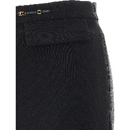 Elisabetta Franchi Trousers Black