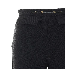 Elisabetta Franchi Trousers Black