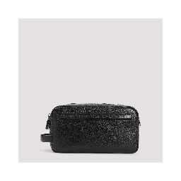 Brunello Cucinelli Grained Leather Beauty Case