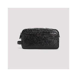 Brunello Cucinelli Grained Leather Beauty Case