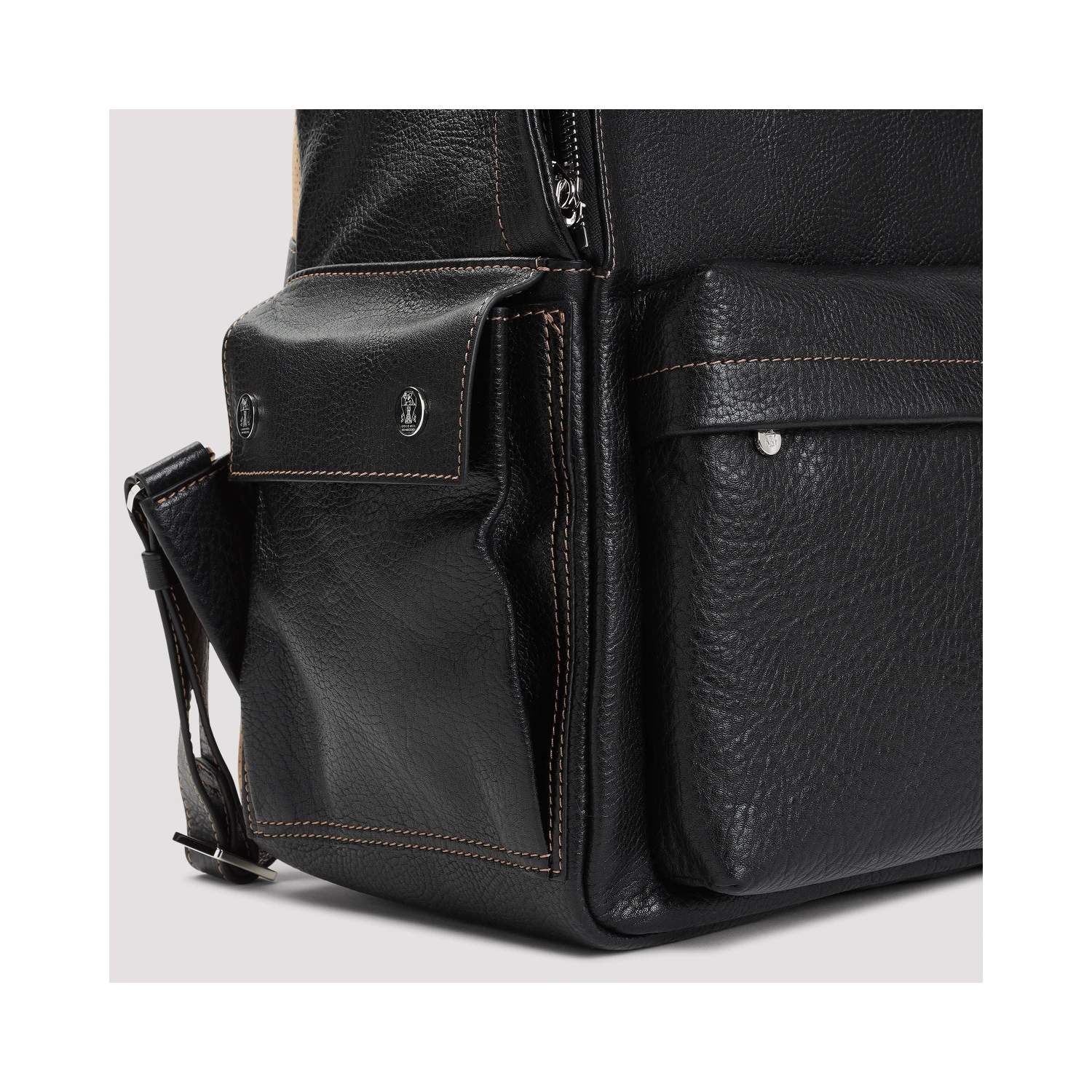 Brunello Cucinelli Grained Leather Backpack