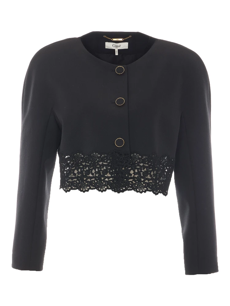 Chloè Jackets Black